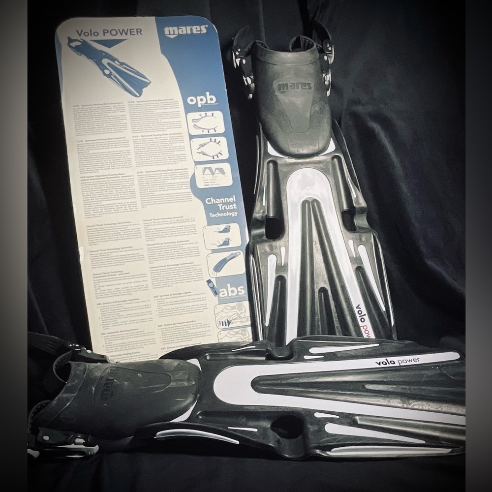 Mares Volo Power Open Heel Fins